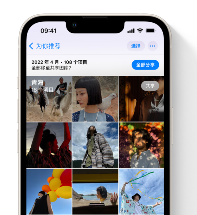 娄烦苹果维修网点分享在 iPhone 上使用共享图库 