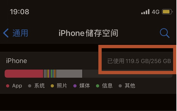 娄烦苹果13维修分享iPhone13如何查看剩余内存 