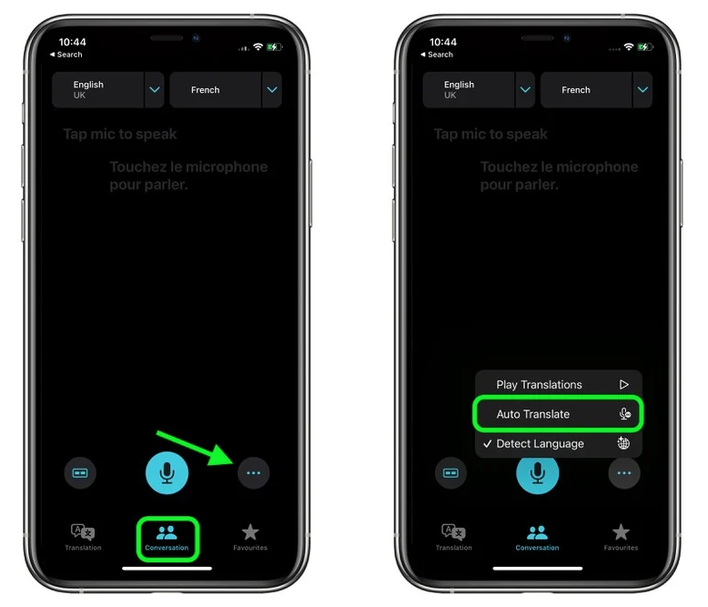 娄烦苹果手机维修分享iOS 15 “翻译” App 新改进 