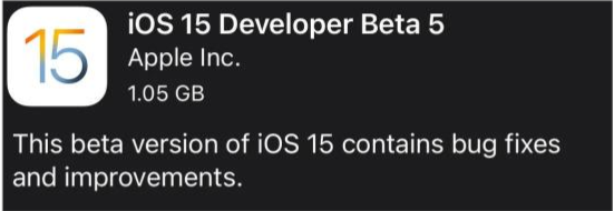 娄烦苹果手机维修分享如何升级到iOS15.0 beta5 